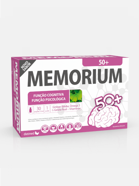 Dietmed Memorium - 50+ 30 ampolas - DietMed
